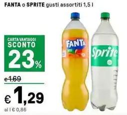 Iper La Grande FANTA O SPRITE offerta