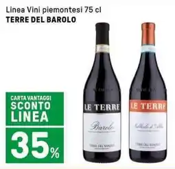 Iper La Grande Linea Vini piemontesi TERRE DEL BAROLO offerta