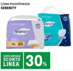 Iper La Grande Linea Incontinenza SERENITY offerta