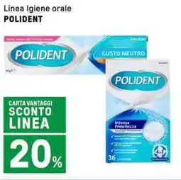 Iper La Grande Linea Igiene orale POLIDENT offerta