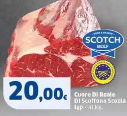 Sigma Cuore Di Reale DI Scottona Scozia Igp offerta