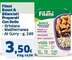 Sigma Fileni Buoni & Bilanciati Preparati Con Pollo offerta