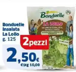 Sigma Bonduelle Insalata La Lollo offerta