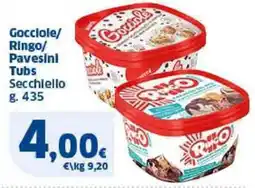 Sigma Gocciole/ Ringo/ Pavesinl Tubs Secchiello offerta