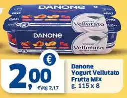 Sigma Danone Yogurt Vellutato Frutta Mix offerta