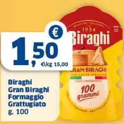 Sigma Biraghi Gran Biraghi Formaggio Grattugiato offerta