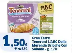 Sigma Gran Terre Teneroni L'ABC Della Merenda Brioche Con Salame offerta