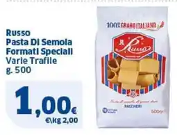 Sigma Russo Pasta Di Semola Formati Speciall offerta