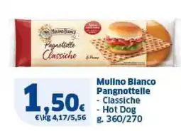 Sigma Mulino Blanco Pangnottelle Classiche Hot Dog offerta