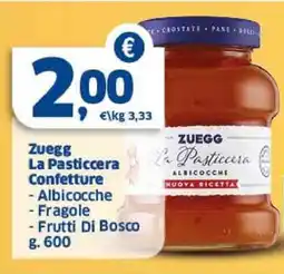 Sigma Zuegg La Pasticcera Confetture offerta
