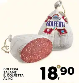 Extra Supermercati Golfera salame il golfetta offerta