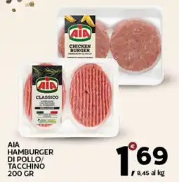 Extra Supermercati Αια hamburger di pollo/ tacchino offerta