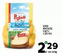 Extra Supermercati Iodì patate offerta
