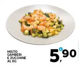 Extra Supermercati Misto gamberi e zucchine offerta