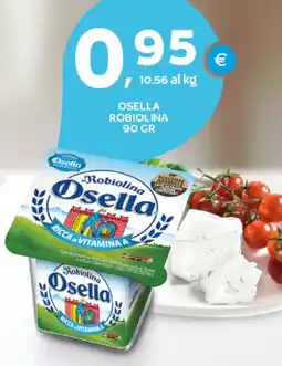 Extra Supermercati Osella robiolina offerta