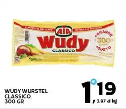 Extra Supermercati Wudy wurstel classico offerta