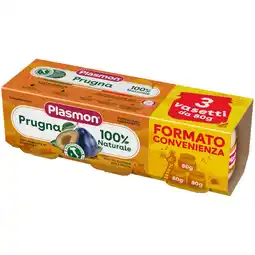Spazio Conad OMOGENEIZZATI DI FRUTTA PLASMON offerta
