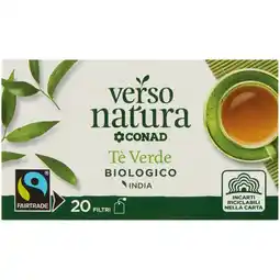 Spazio Conad TÈ BIOLOGICO VERSO NATURA CONAD offerta