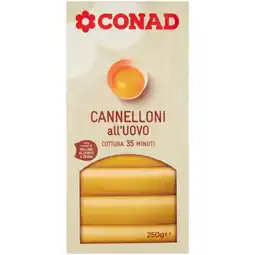 Spazio Conad CANNELLONI ALL’UOVO CONAD offerta