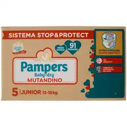 Spazio Conad • PANNOLINI BABY-DRY PAMPERS • MUTANDINO offerta