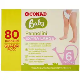 Spazio Conad PANNOLINI CONAD BABY offerta