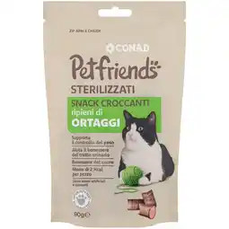 Spazio Conad SNACK CROCCANTI CONAD PETFRIENDS offerta