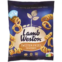 Coop PATATINE TWISTER FRIES O WAFFLE FRIES SEASONED LAMB WESTON offerta