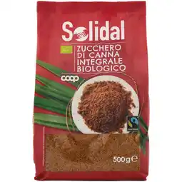 Coop ZUCCHERO DI CANNA INTEGRALE SOLIDAL offerta