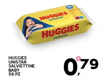 Extra Supermercati Huggies unistar salviettine baby offerta