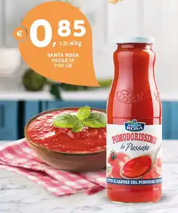 Extra Supermercati Santa rosa passata offerta