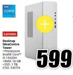 MediaWorld Lenovo Desktop IdeaCentre Tower offerta