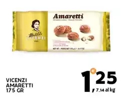 Extra Supermercati Vicenzi amaretti offerta