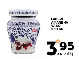 Extra Supermercati Fabbri amarena vaso offerta