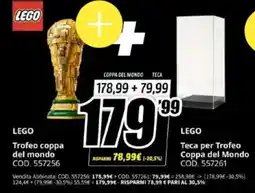 MediaWorld LEGO Trofeo coppa del mondo, Teca per Trofeo Coppa del Mondo offerta