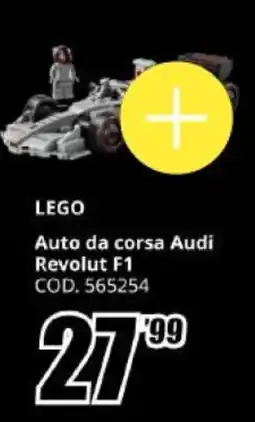 MediaWorld LEGO Auto da corsa Audi Revolut F1 offerta