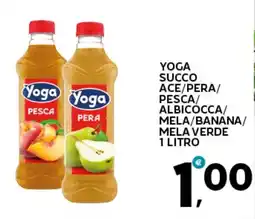 Extra Supermercati Yoga succo ace/pera/ pesca/ albicocca/ mela/banana/ mela verde offerta
