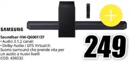MediaWorld SAMSUNG Soundbar HW-Q600F/ZF offerta