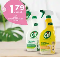 Extra Supermercati Cif spray limone/multiuso offerta