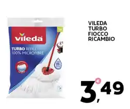 Extra Supermercati Vileda turbo fiocco ricambio offerta