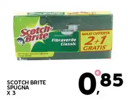 Extra Supermercati Scotch brite spugna offerta