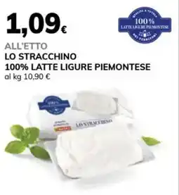 Basko Lo stracchino 100% latte ligure pienkintese offerta