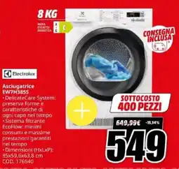 MediaWorld Electrolux Asciugatrice EW7H385S offerta