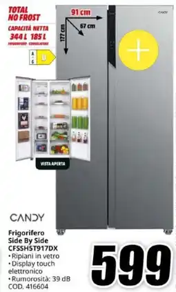 MediaWorld CANDY Frigorifero Side By Side CFSSH5T917DX offerta
