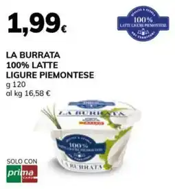 Basko La burrata 100% latte ligure piemontese offerta