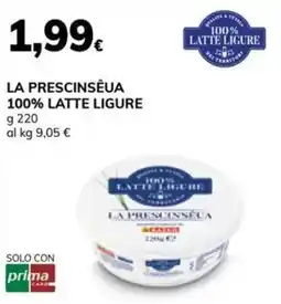 Basko La prescinsêua 100% latte ligure offerta