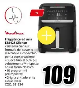 MediaWorld Moulinex Friggitrice ad aria EZ8428 Silence offerta