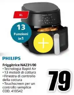 MediaWorld PHILIPS Friggitrice NA231/00 offerta