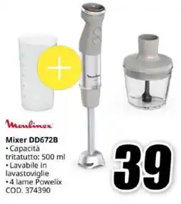 MediaWorld Moulinex Mixer DD672B offerta