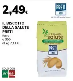 Basko Il biscotto della salute PRETI offerta