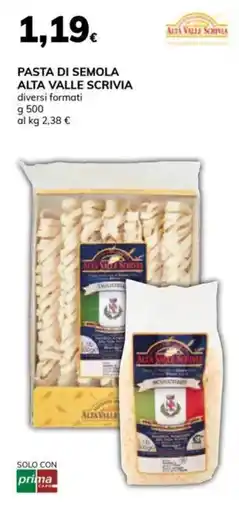 Basko Pasta di semola alta valle scrivia offerta